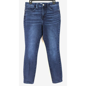 LC Lauren Conrad sz 8 Skinny Denim Jeans stretchy high rise women 4123